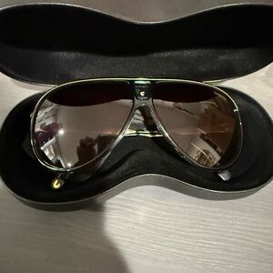 Carrera Black Aviator Sunglasses